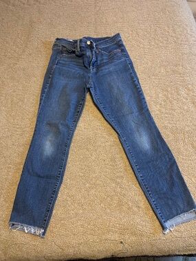 Gap high rise skinny jeans